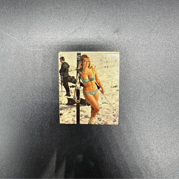 Ben's Book Store Other - Vintage Matchbook Cover Pinup Girl Bens Adult Book Store Bikini Skier 1960s